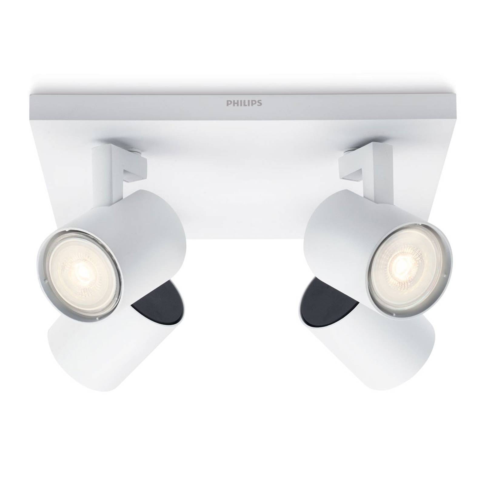 Philips Runner LED-taklampa vit 4 lampor