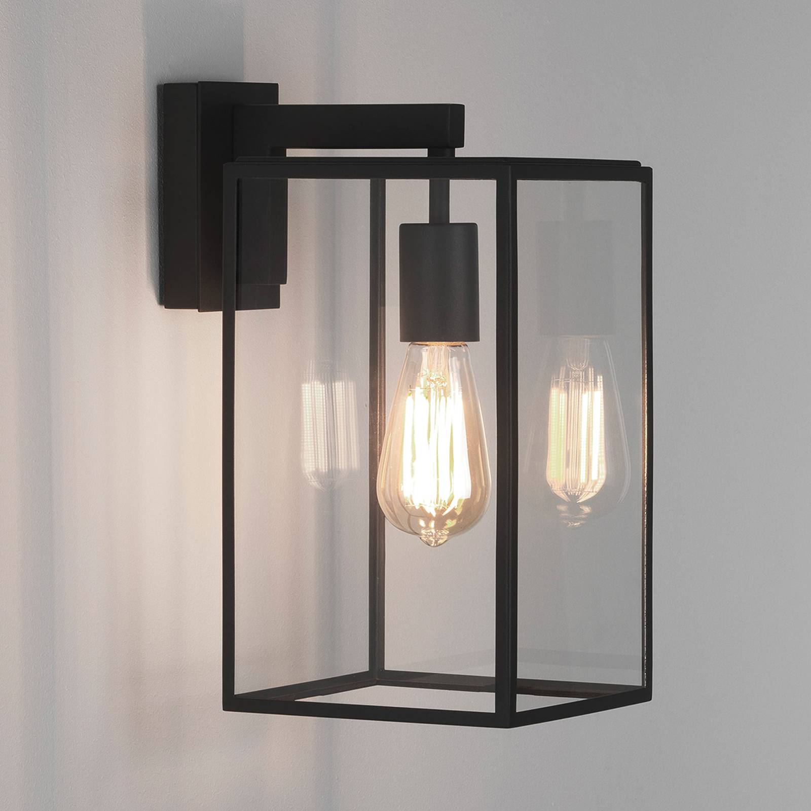 Astro Box Lantern utomhus vägglampa 35 cm