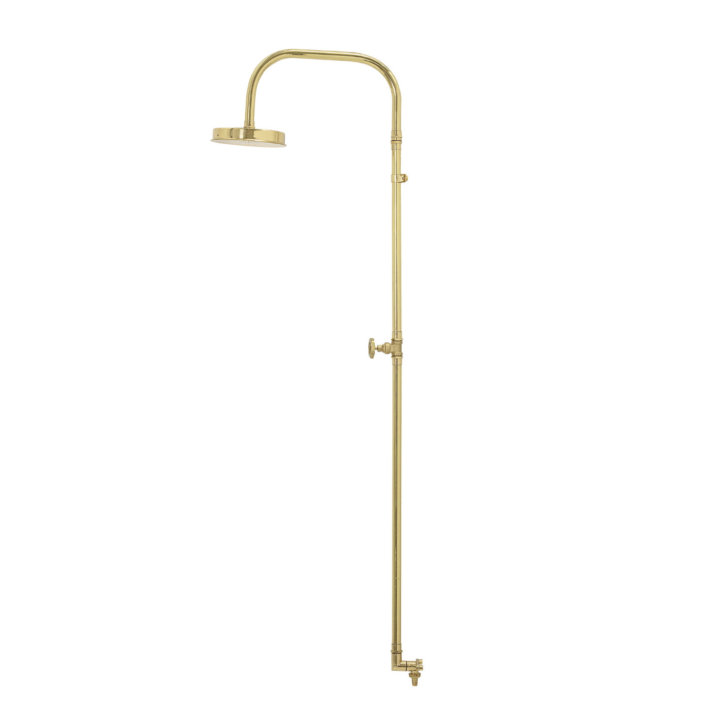 Utedusch mässing / guld vägghängd Bloomingville