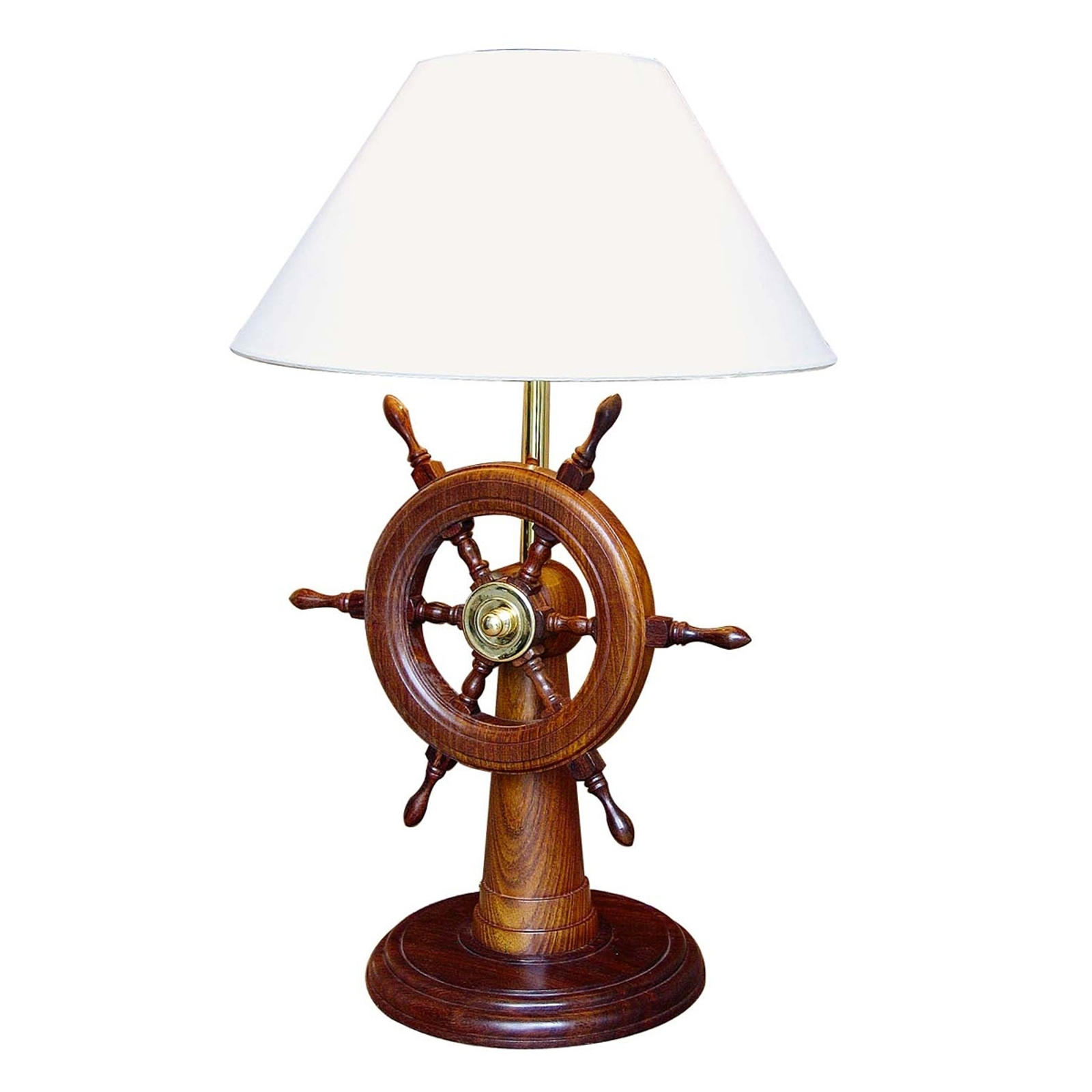 HELMSTAND - bordslampa med träratt