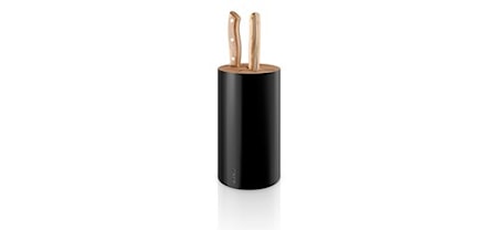 Knivblock black Nordic k