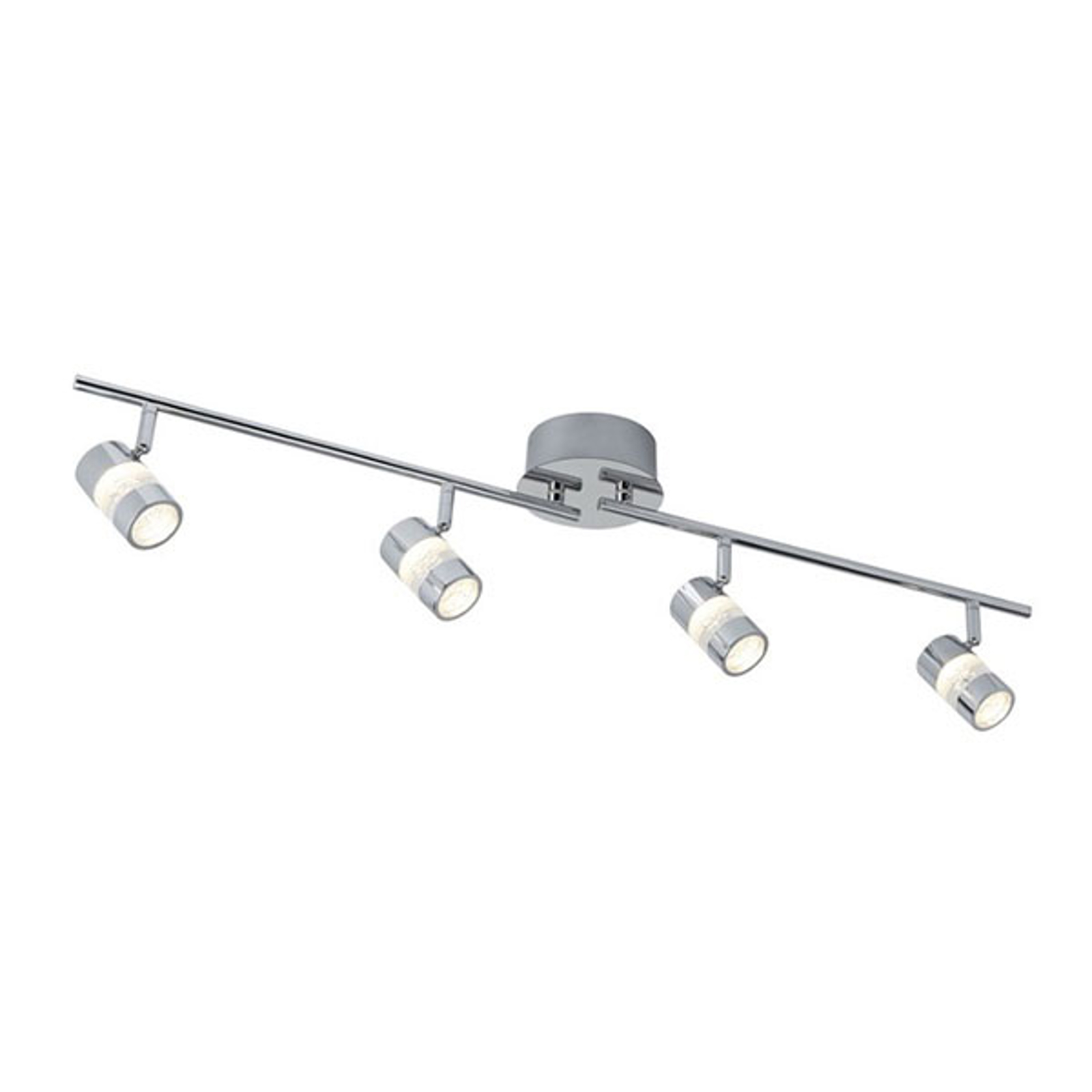 LED-takspotlight Bubbles, IP44, 4 lampor