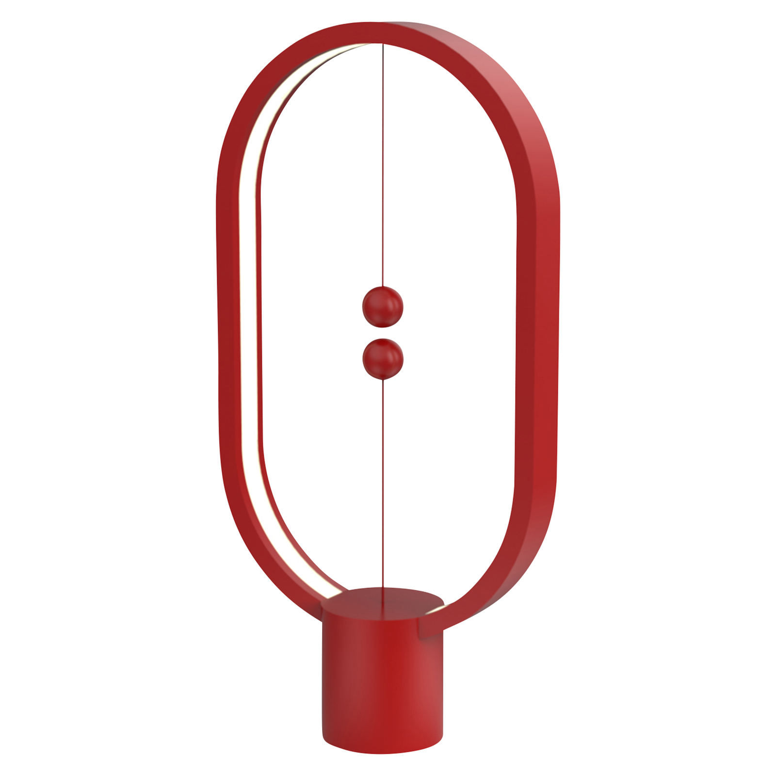 SEGULA Heng Balance LED-bordslampa röd