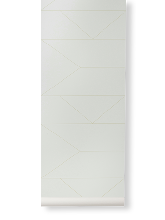 Lines Tapet Off White