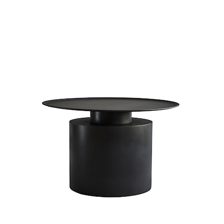 Pillar Soffbord Low Burned Black