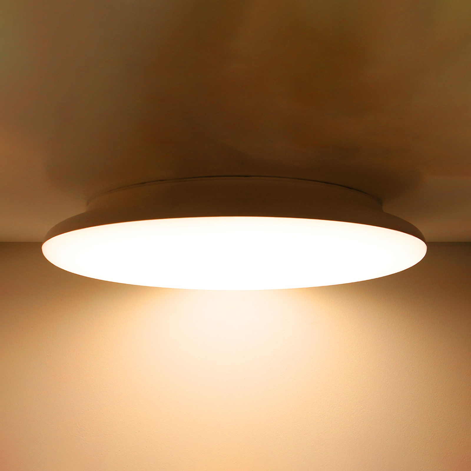 SLC LED-taklampa dimbar IP54 Ø 25 cm 2 700 K