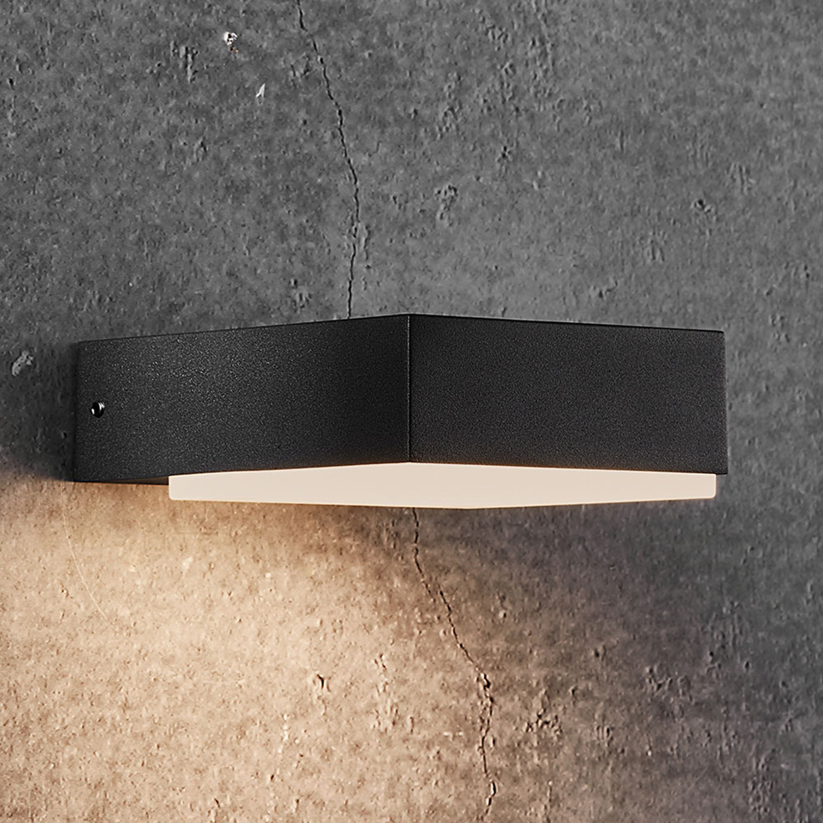 LED-utomhusvägglampa Piana