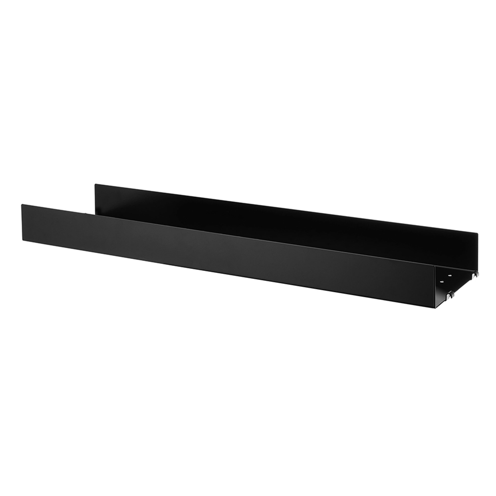 String Metallhyllplan Hög 78x20 svart