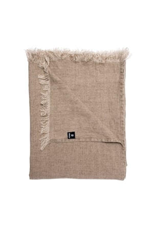 Pläd Levelin 140x240 cm - Natur
