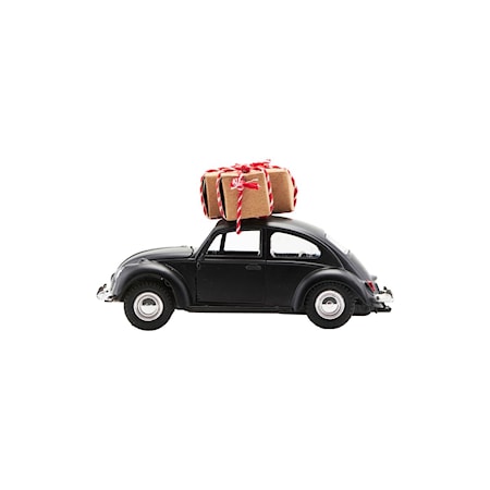 Juldekoration MINI Xmas Bil Svart