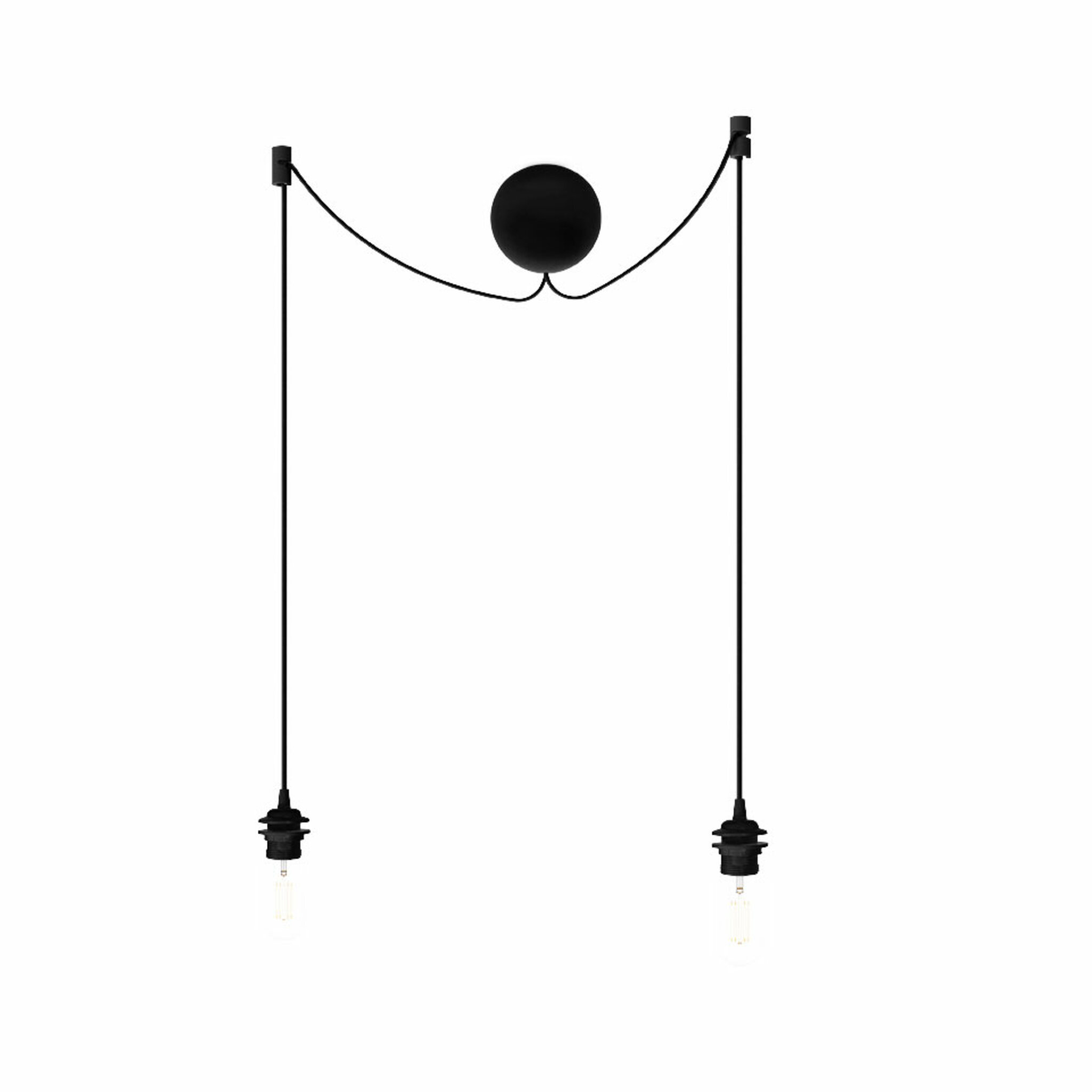 Cannonball Black Cluster 2 Ø 12cm L 2,5 M