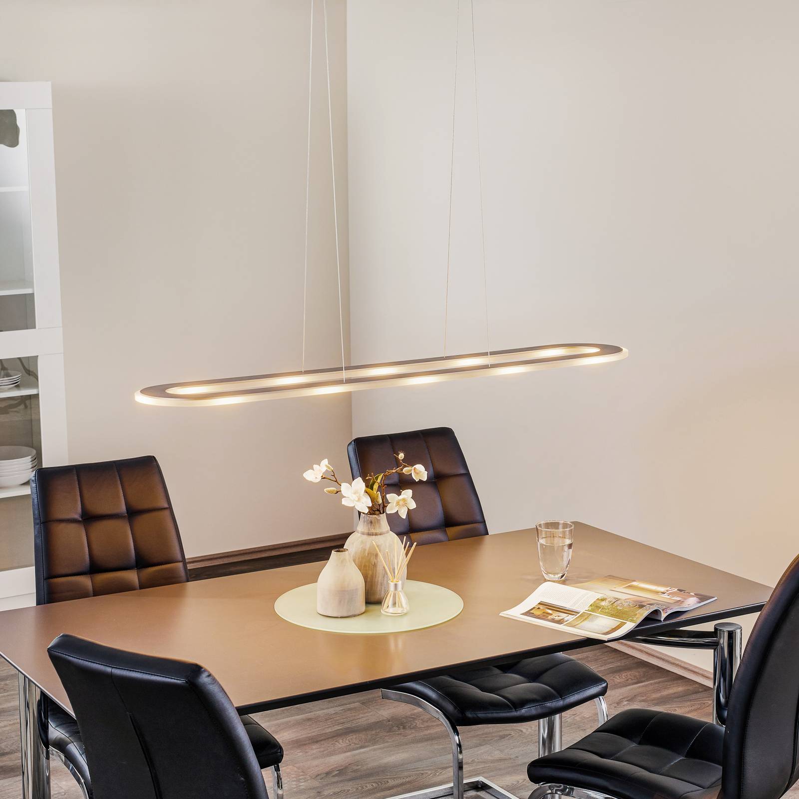 Avlång LED-hänglampa Sima