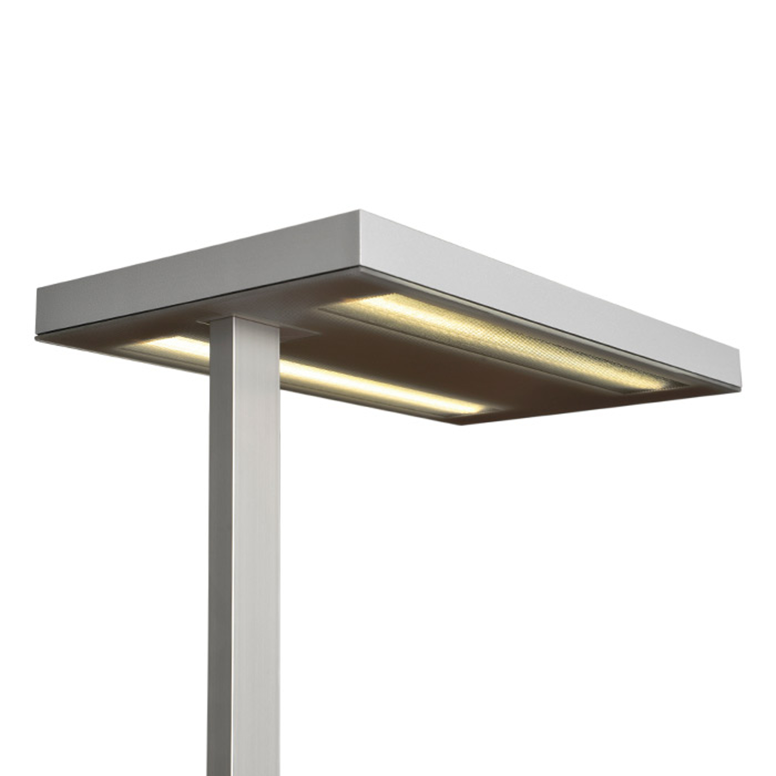 Grå kontorsgolvlampan Free-F LED 10000 HF 840 CP2