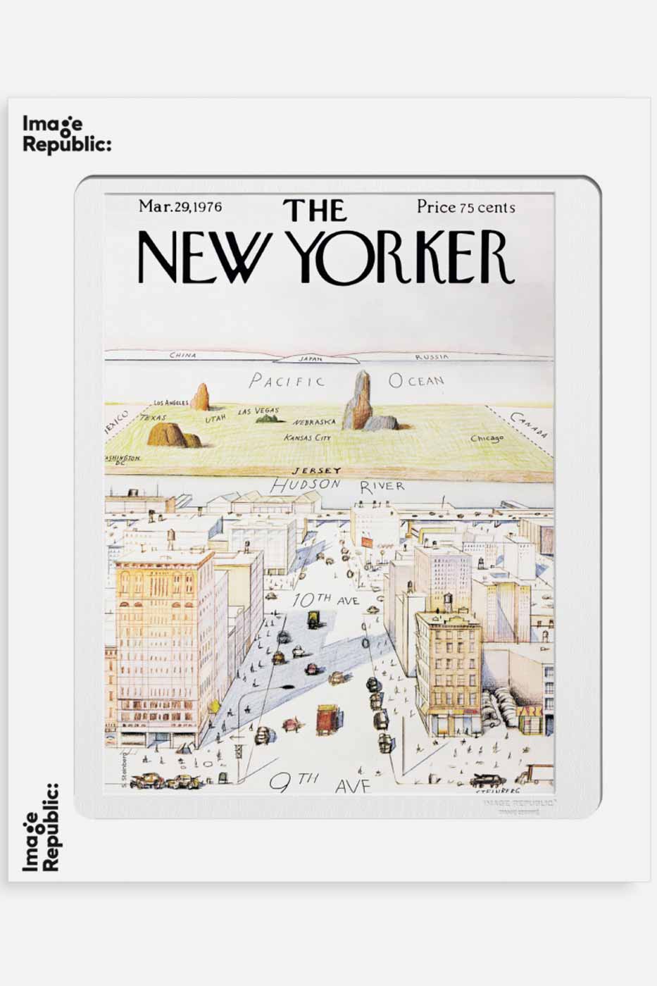Poster The New Yorker Steinberg 40x50 cm