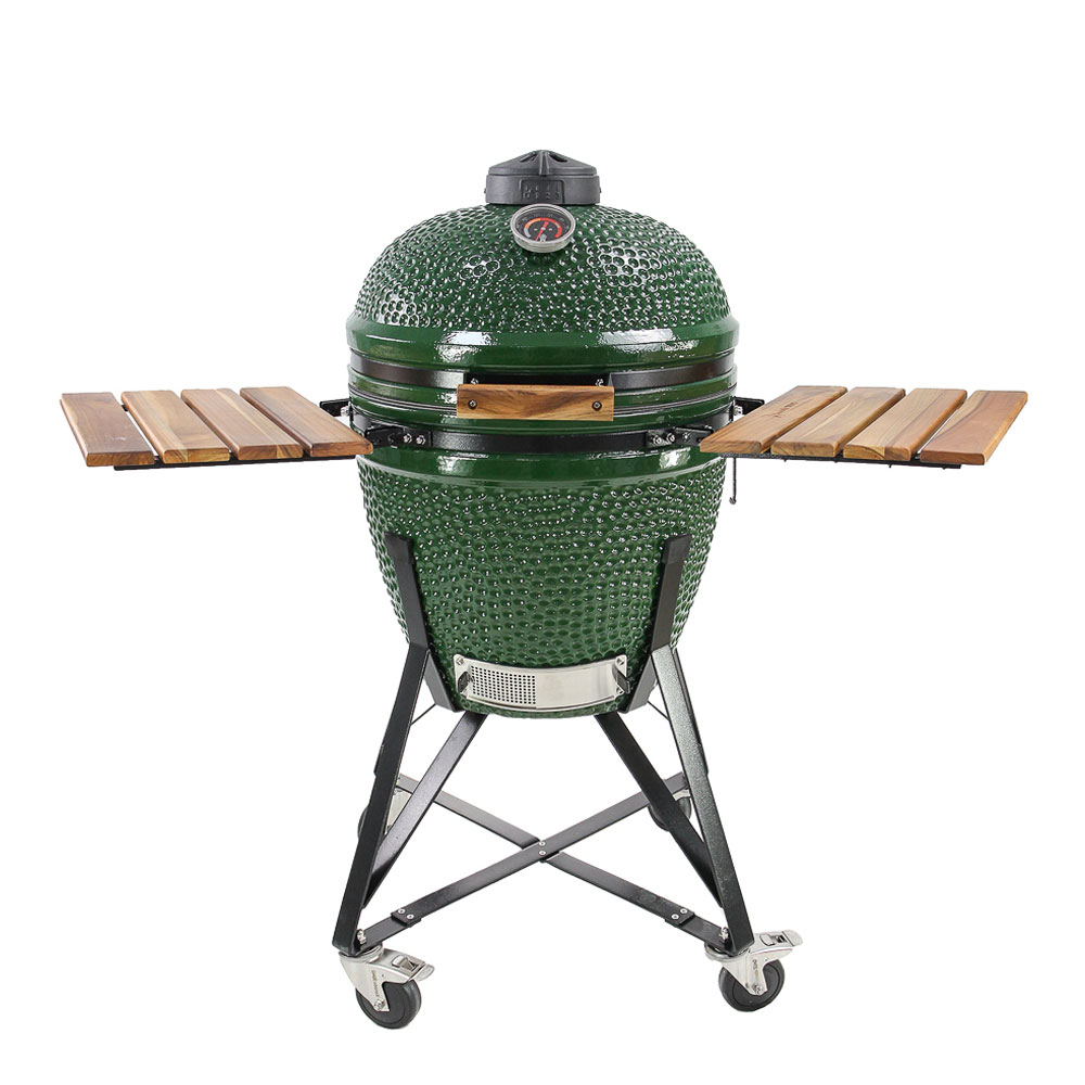 Kamado Sumo - Grill Midi 21" med tillbehör Grön