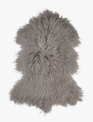 Tibetan fårskinn beige