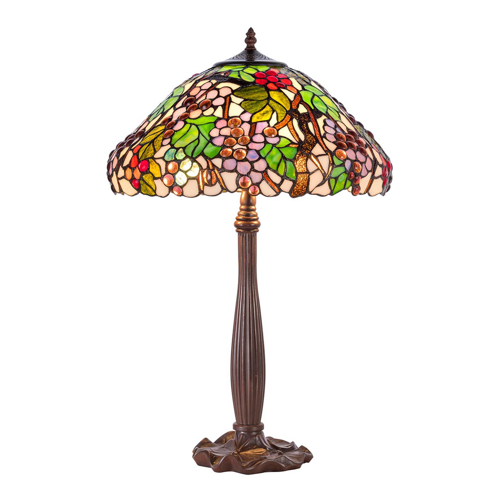Bordslampa, KT9810+P927 i Tiffany-stil