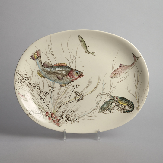 Vintage - "Fish" Serveringsfat Johnson Bros