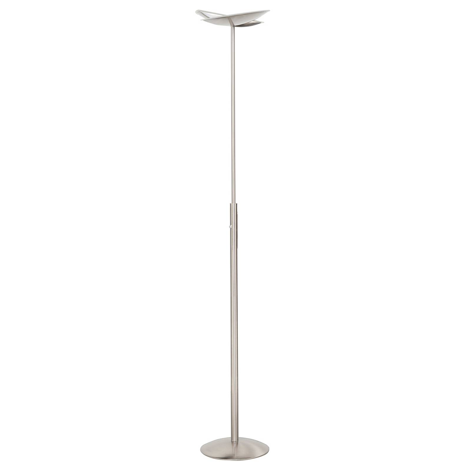 Med tvådelad skärm – LED-golvlampa Sapporo