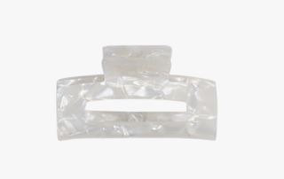 Lea medium hårklämma offwhite