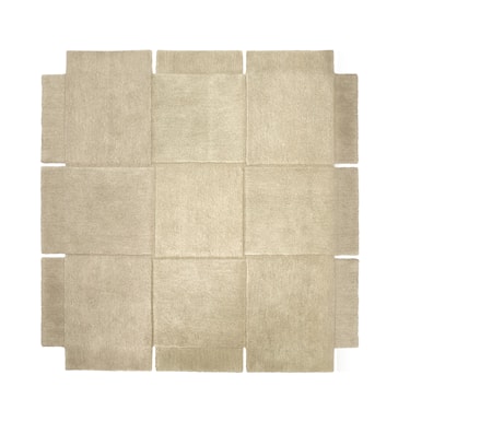 Basket Matta Beige 180x180 cm