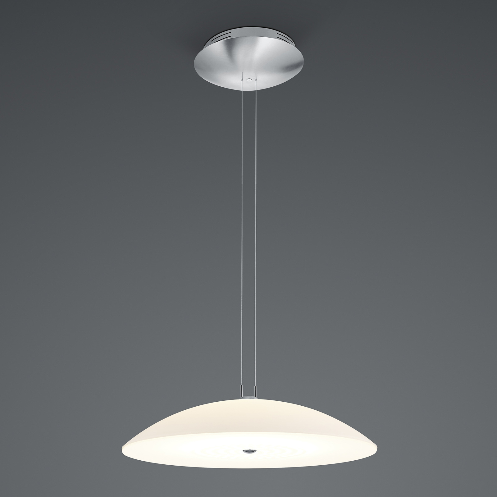 BANKAMP Manu LED-pendel ZigBee dimbar nickel