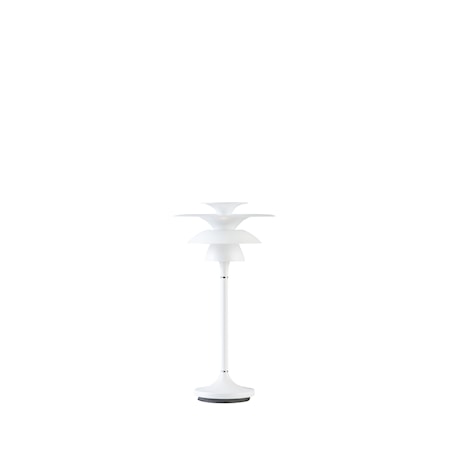 Picasso Bordslampa Mattvit LED 18x35 cm