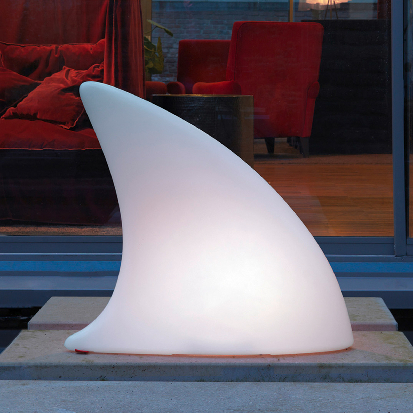 LED-dekorbelysning Shark Outdoor med färgväxel