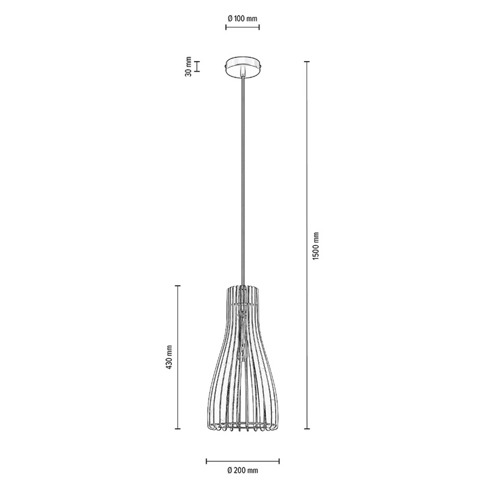 Envolight Furn hänglampa, björkplywood, 1 lampa