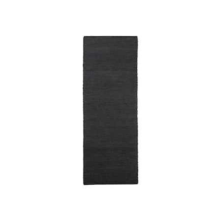 Matta Hempi Svart 90x300 cm