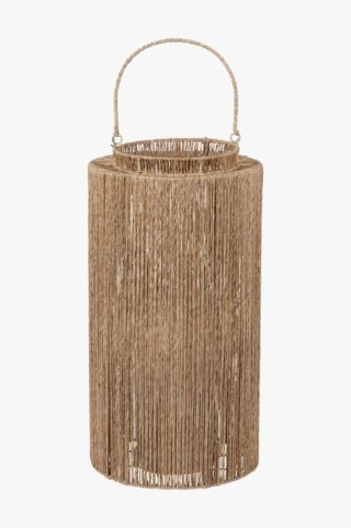 Jute lykta natur