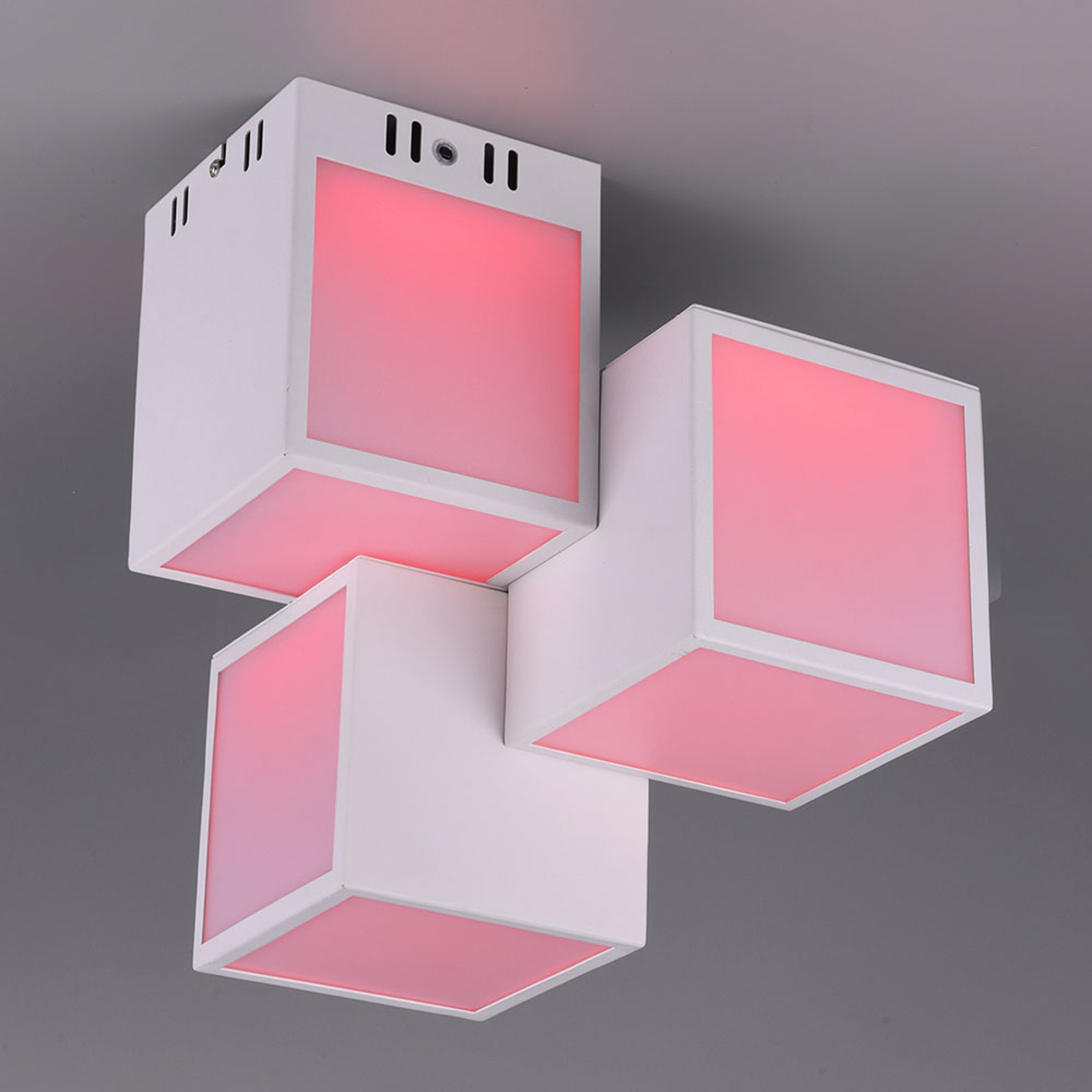 Trio WiZ Oscar LED-taklampa 30 x 30 cm, vit