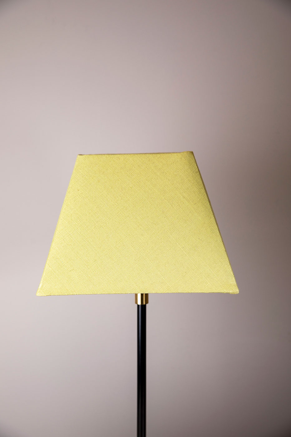 Lampskärm Crown Prince kvadrat 35 cm grön linne