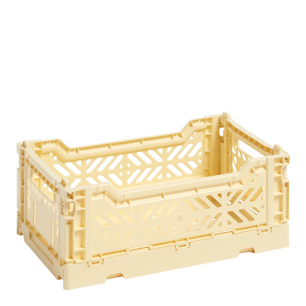 Hay - Hay Förvaringslåda Colour Crate S Ljusgul
