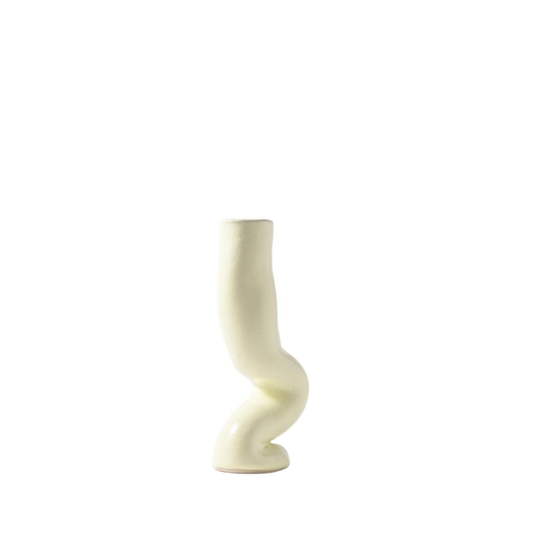 Swedenland Vas Curvase 16cm Gul