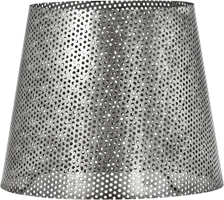 Mia hålad lampskärm Antik silver 20cm