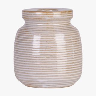 Riddle ljusstake offwhite