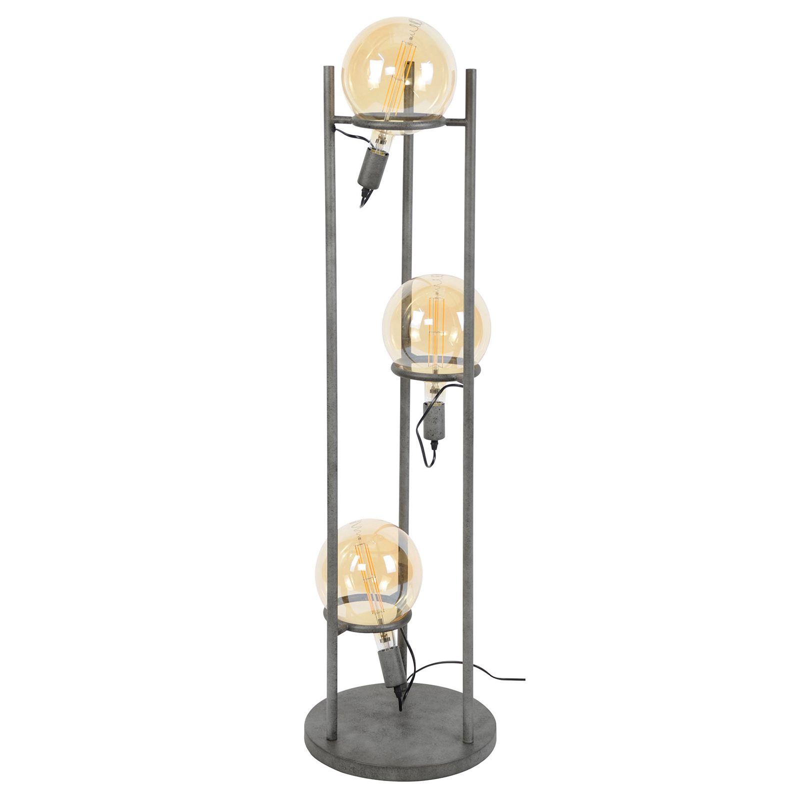 Golvlampa Zahabu, 3 x G200