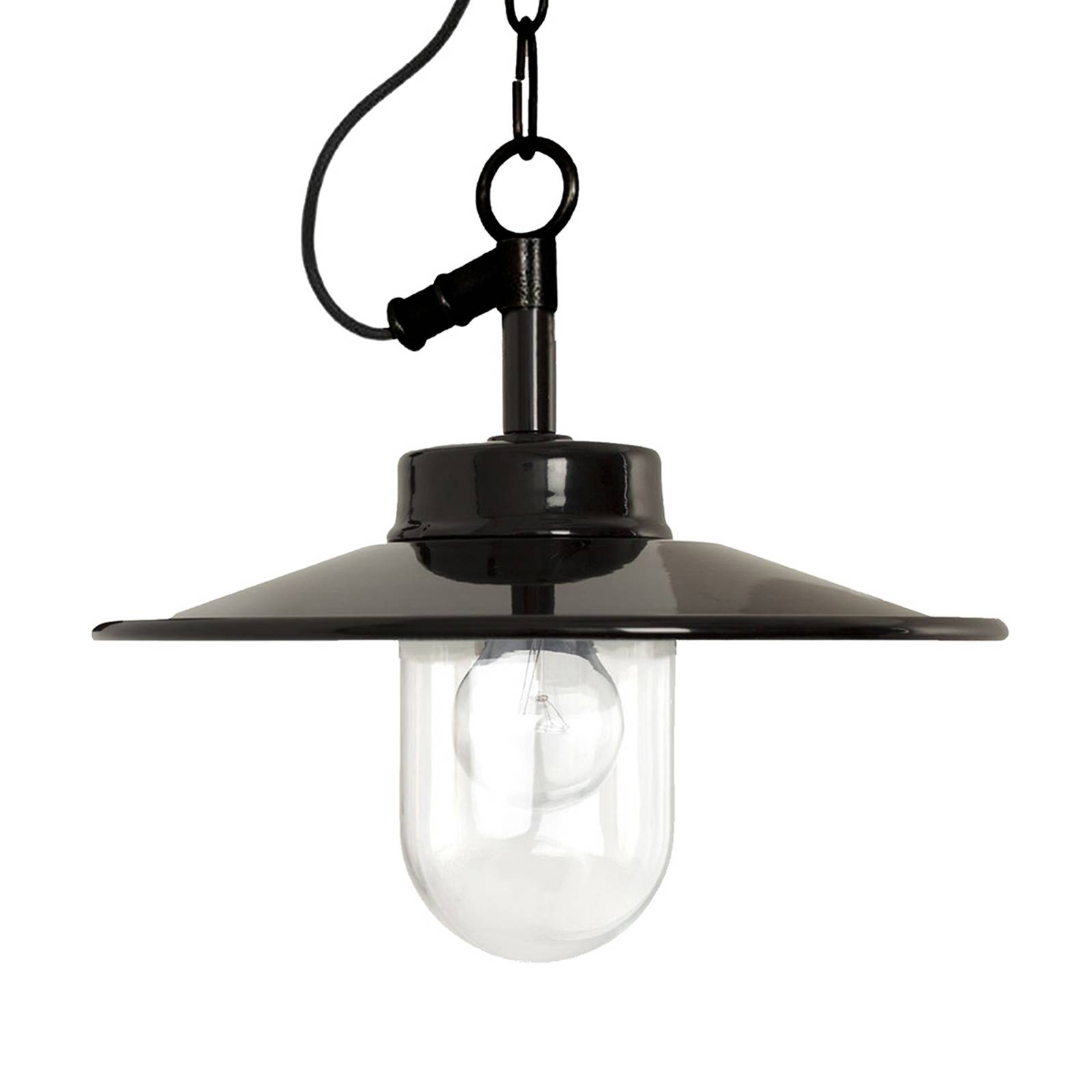Industriell design - hänglampa Vita
