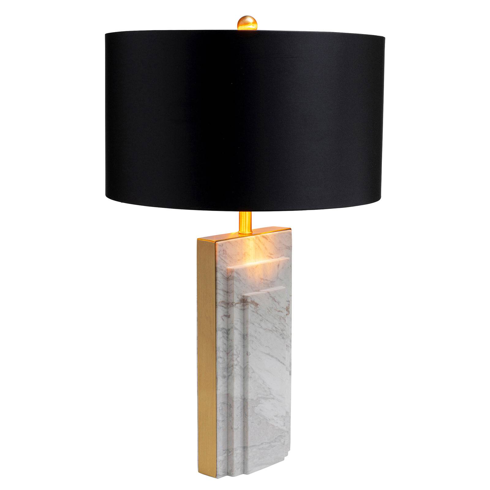 KARE Rumba Marble bordslampa marmor, vit