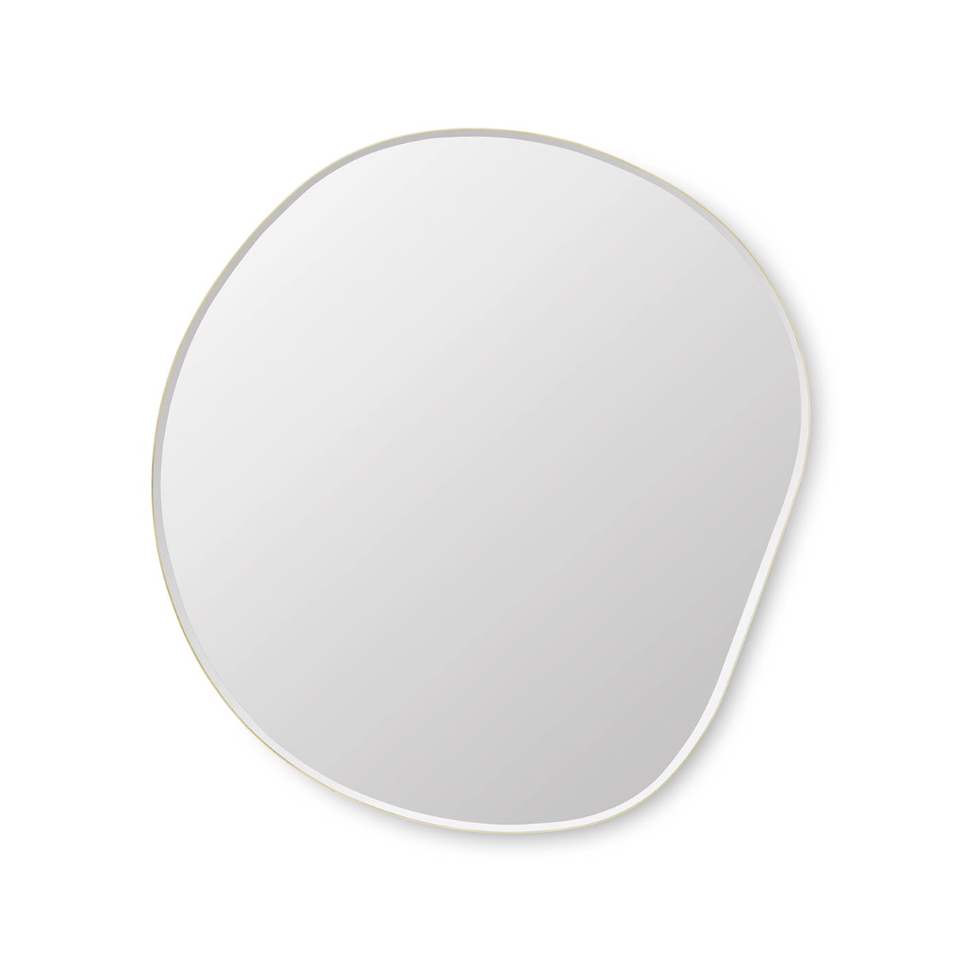 Pond Mirror XL Spegel Mässing Ferm Living