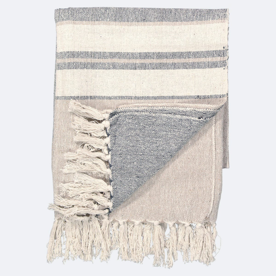 Pläd Irma Grå/Beige