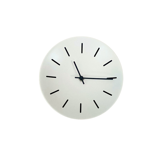 Designtorget Väggklocka Tone 20 cm Vit