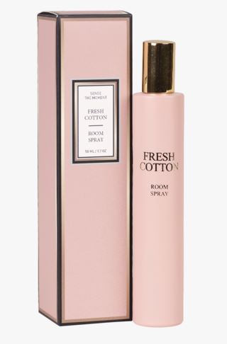 Fresh cotton matt rumsspray rosa