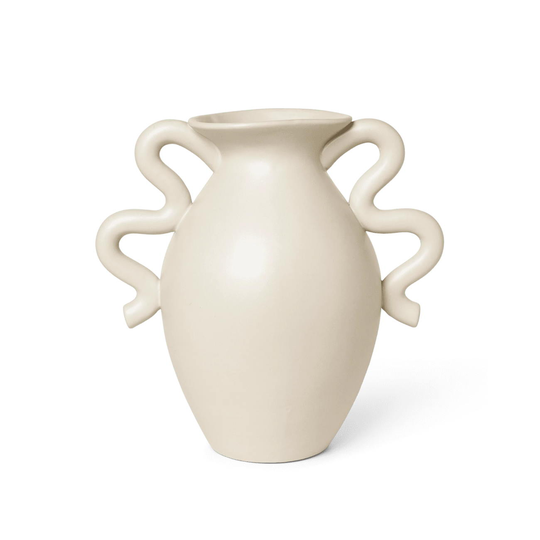 Verso Vas keramik beige Ferm Living
