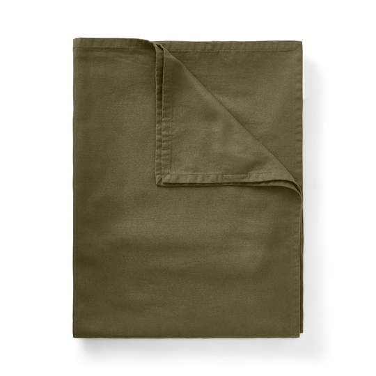 Bordsduk Bomull 140x240cm Mörk Khakigön
