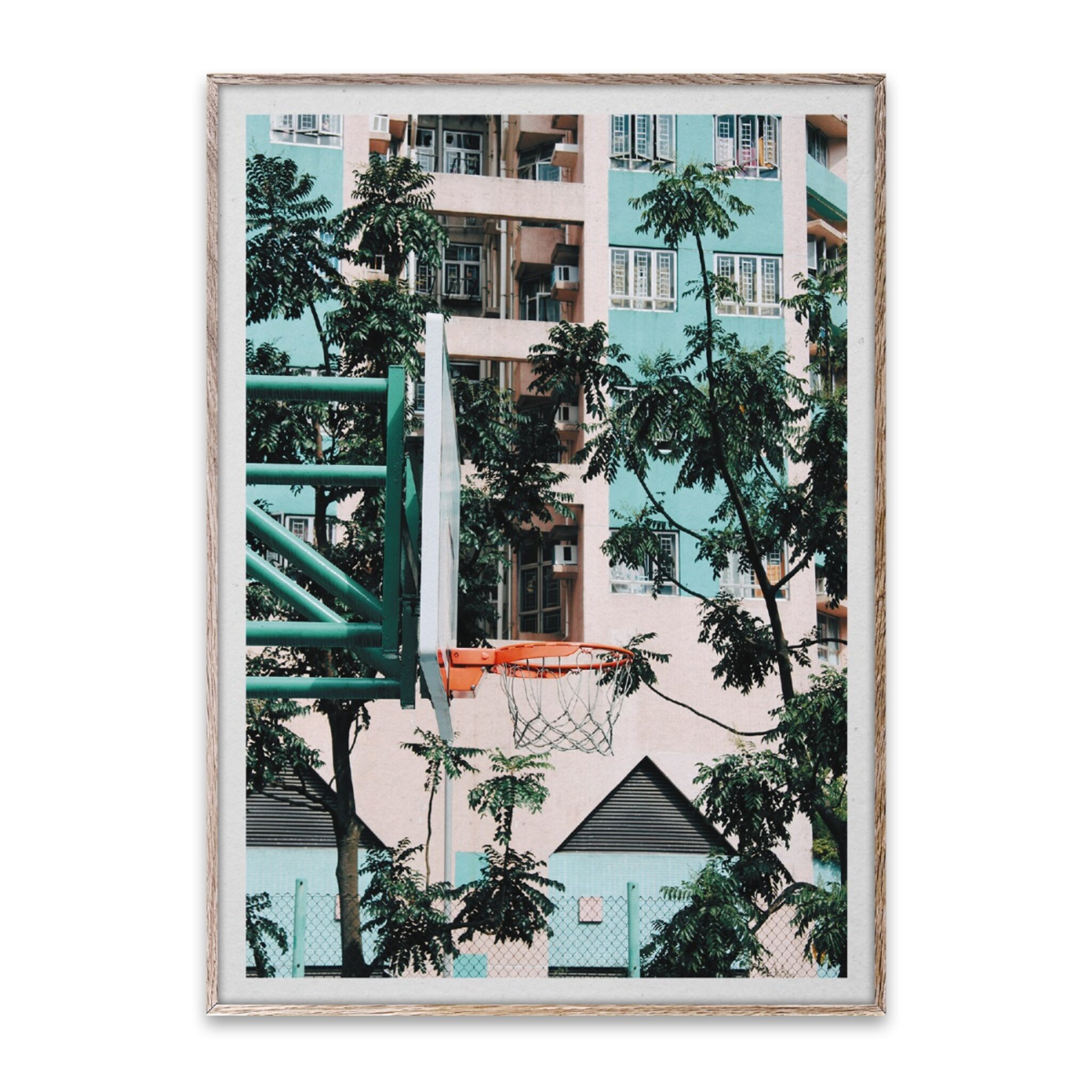 Poster Cities of Basketball 01 Hong Kong