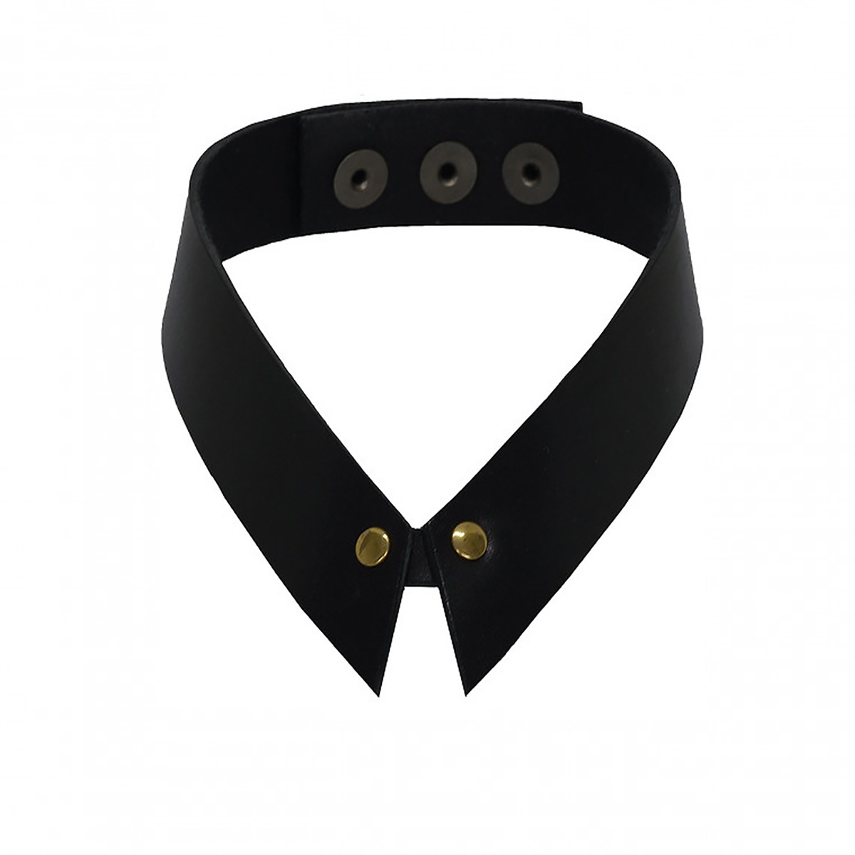 SAGA MELINA Halsband Shirt svart