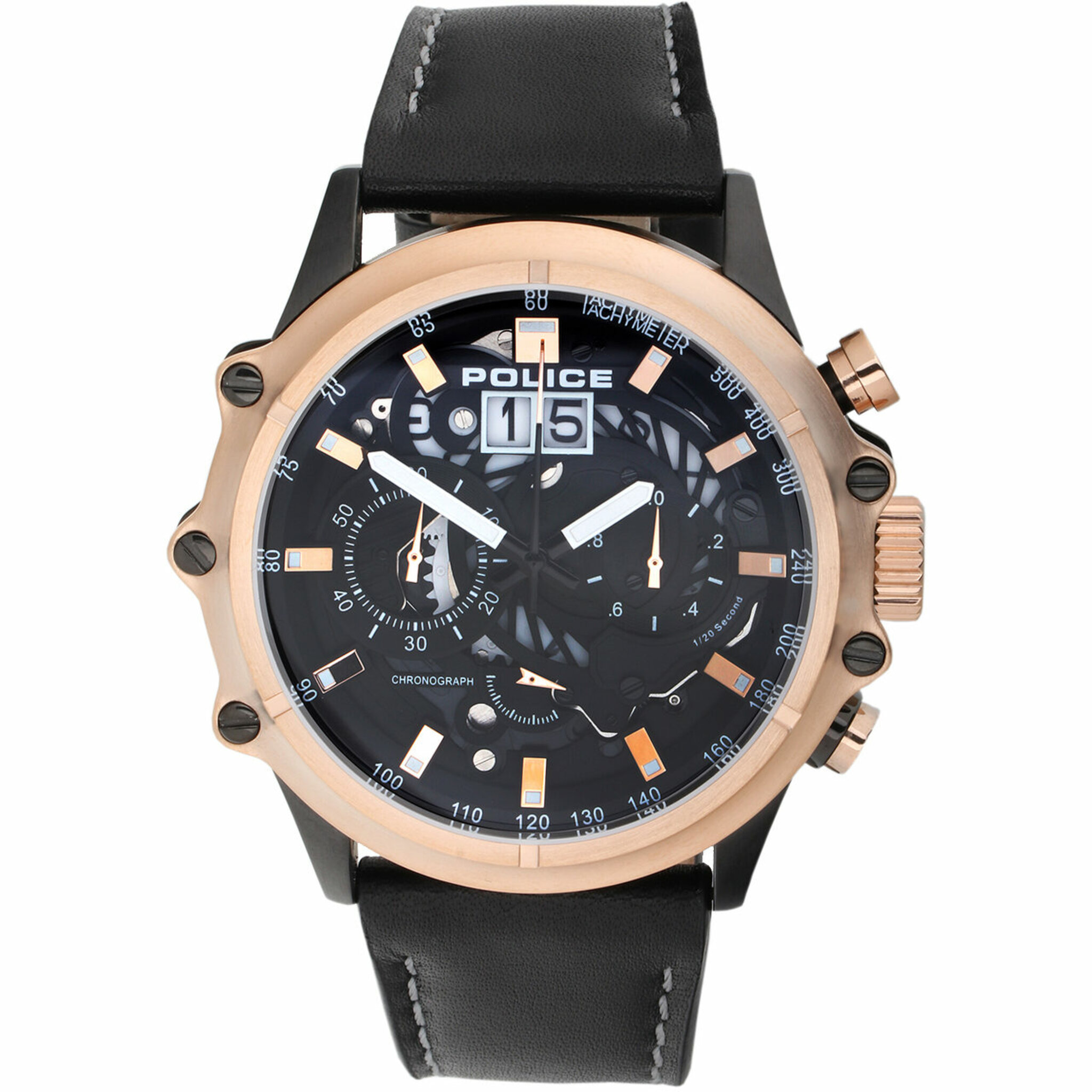 Pl16018jsbr.02, Quartz, 49mm, 3atm