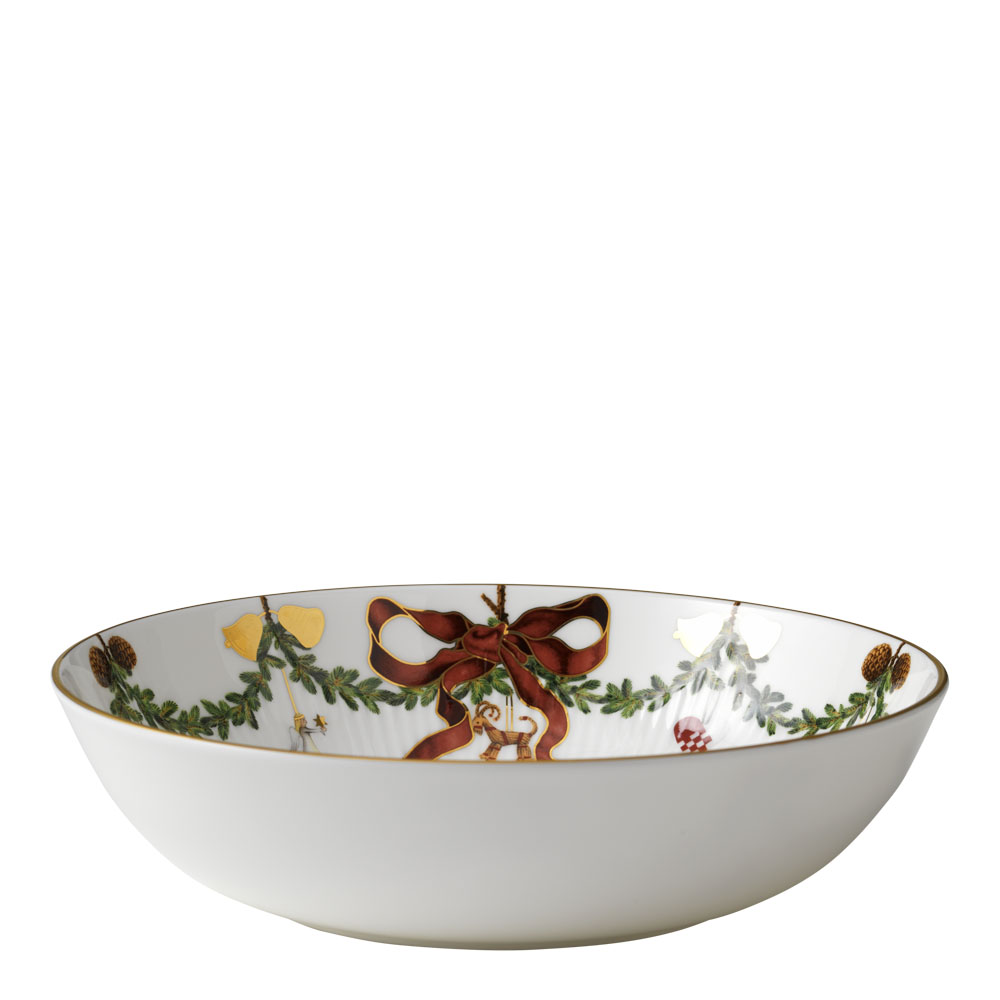 Royal Copenhagen - Star Fluted Christmas Skål 1,75 L